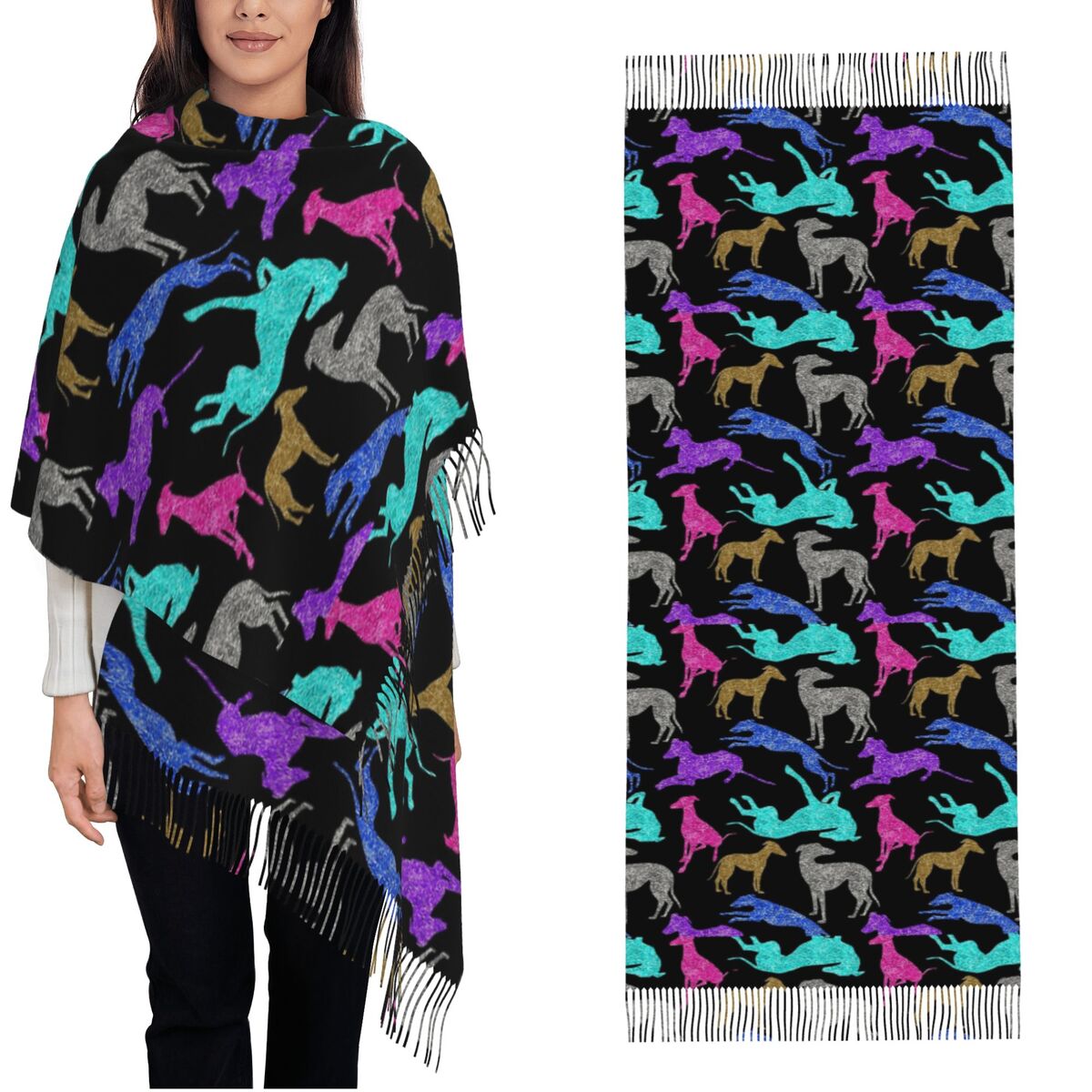 Sciarpa combinata Greyhound Sc - Pashmina Wrap Large recensione e prezzo